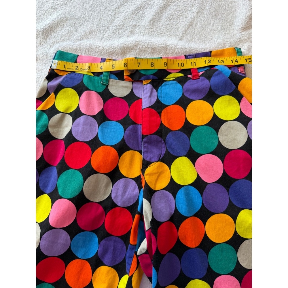 Loudmouth Golf Mens Multi Color Polka Dot Shorts Black Size 30 Stretch Cotton - Picture 4 of 7